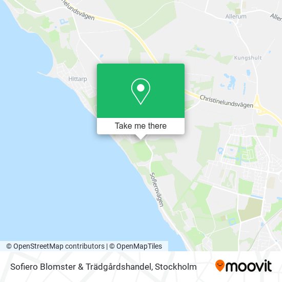 Sofiero Blomster & Trädgårdshandel map