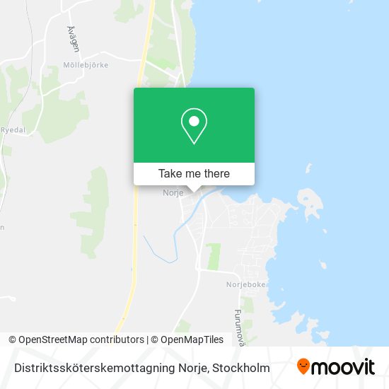 Distriktssköterskemottagning Norje map