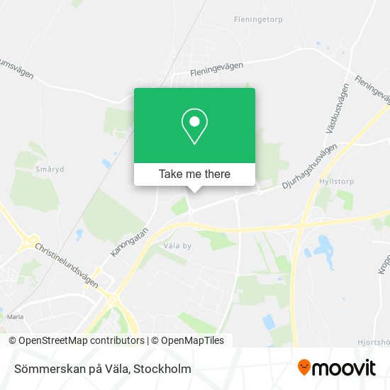 Sömmerskan på Väla map