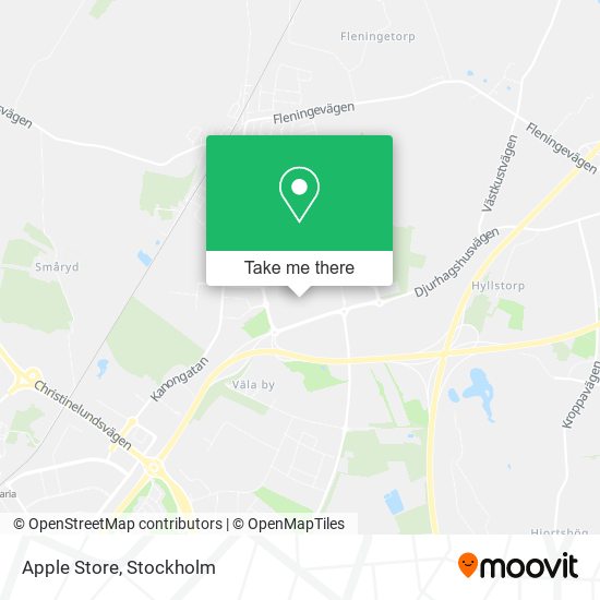 Apple Store map