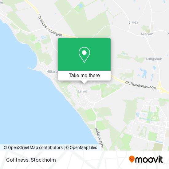 Gofitness map