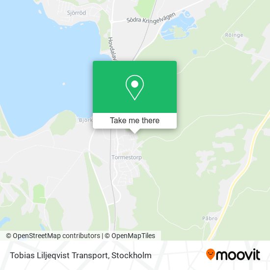 Tobias Liljeqvist Transport map