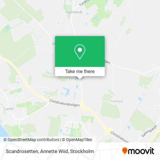 Scandrosetten, Annette Wiid map