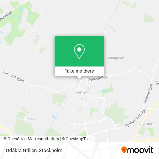 Ödåkra Grillen map