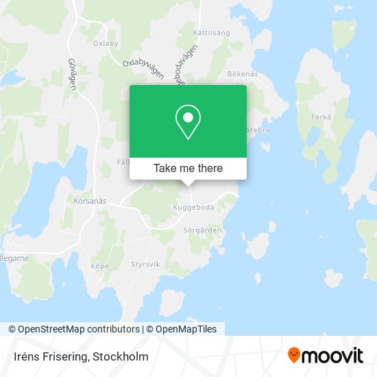 Iréns Frisering map