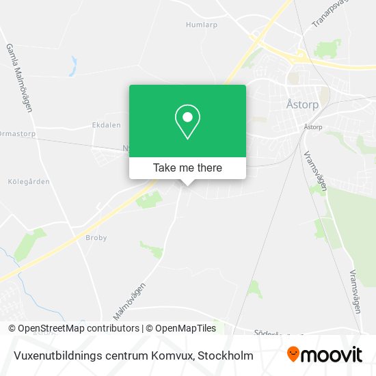 Vuxenutbildnings centrum Komvux map