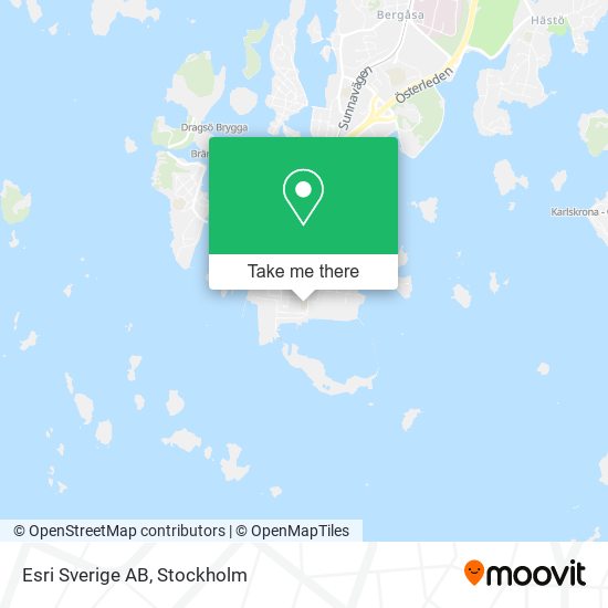 Esri Sverige AB map