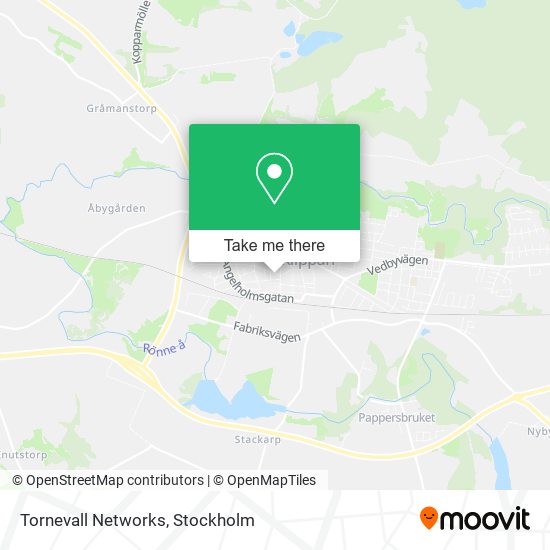 Tornevall Networks map