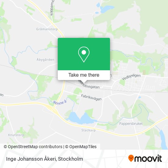 Inge Johansson Åkeri map