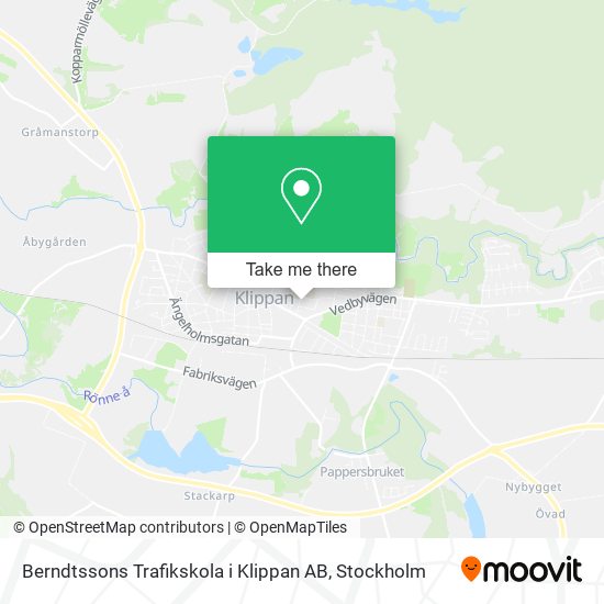 Berndtssons Trafikskola i Klippan AB map