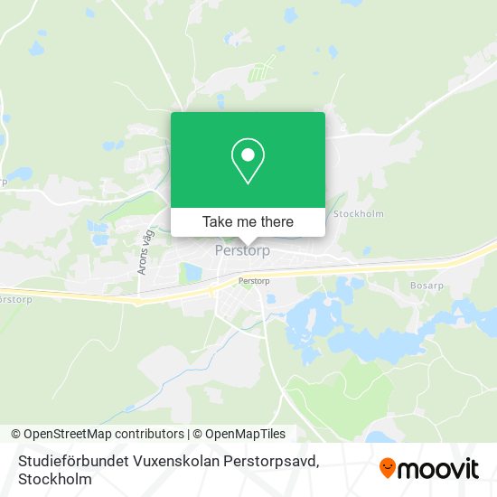 Studieförbundet Vuxenskolan Perstorpsavd map