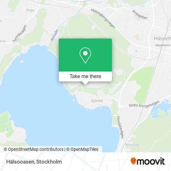 Hälsooasen map