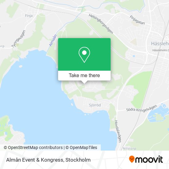 Almån Event & Kongress map