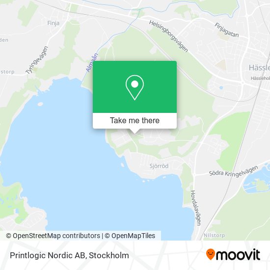 Printlogic Nordic AB map