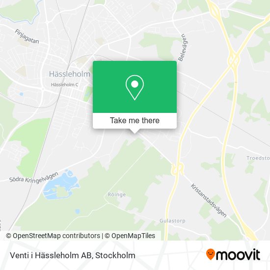 Venti i Hässleholm AB map