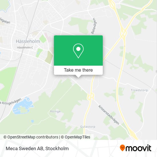 Meca Sweden AB map