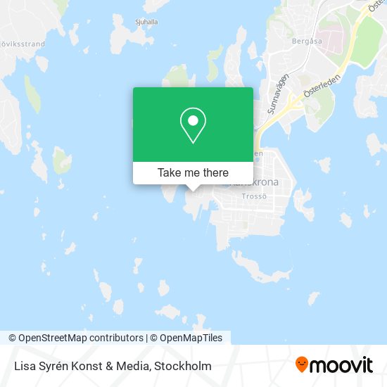 Lisa Syrén Konst & Media map