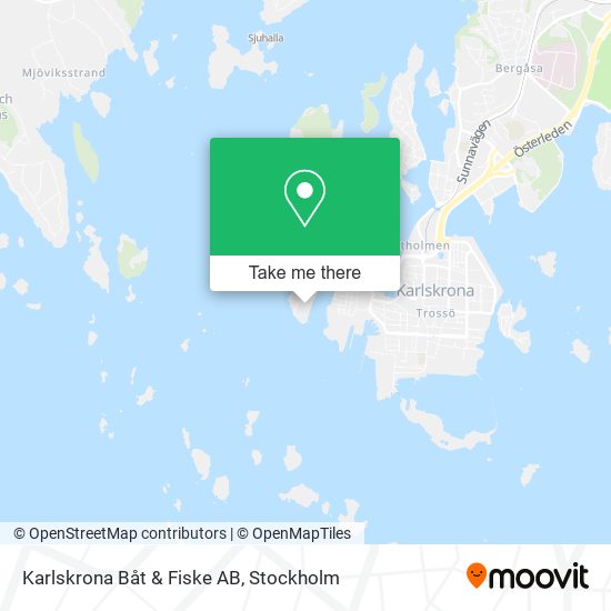 Karlskrona Båt & Fiske AB map