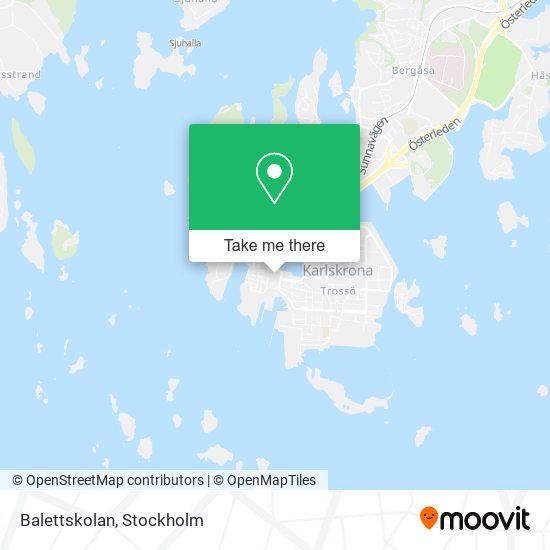 Balettskolan map