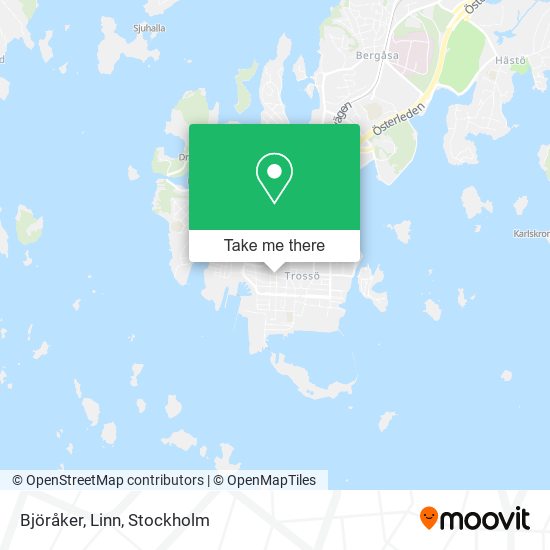 Björåker, Linn map