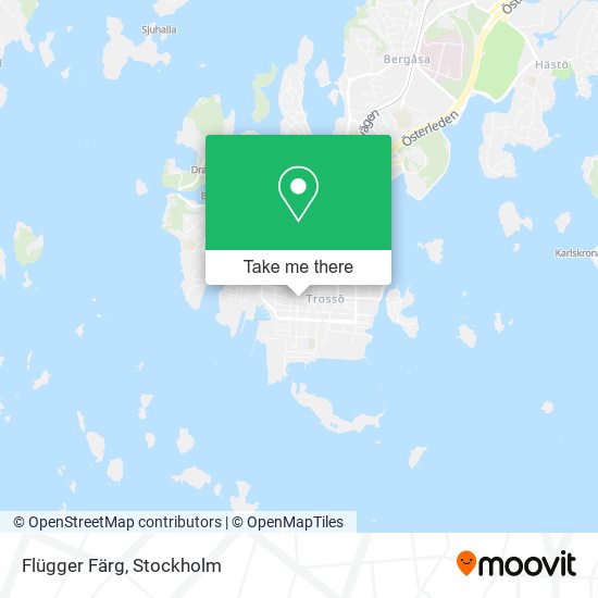 Flügger Färg map