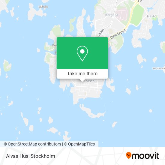 Alvas Hus map