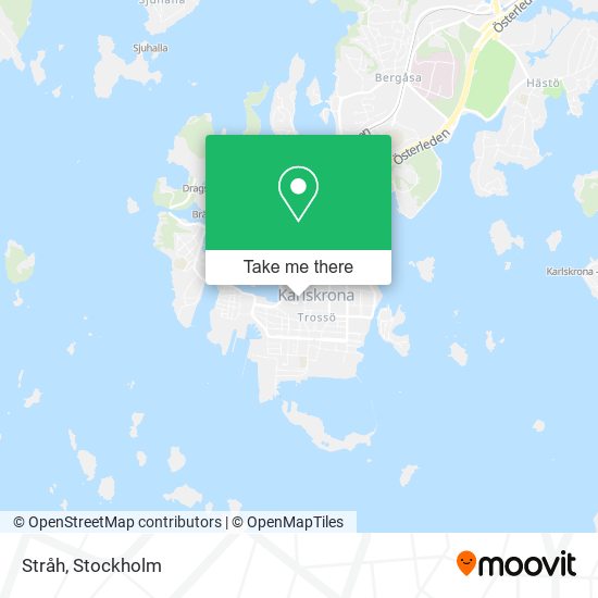 Stråh map