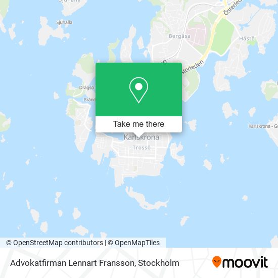 Advokatfirman Lennart Fransson map