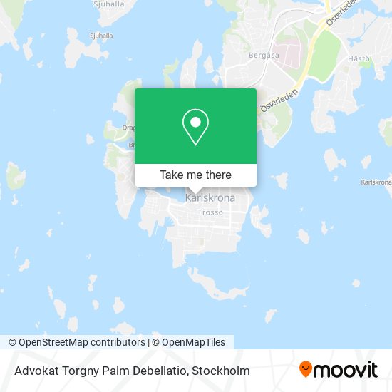 Advokat Torgny Palm Debellatio map