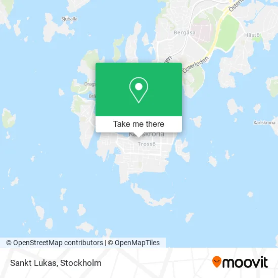Sankt Lukas map