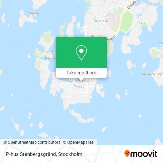 P-hus Stenbergsgränd map
