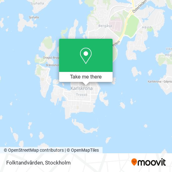 Folktandvården map