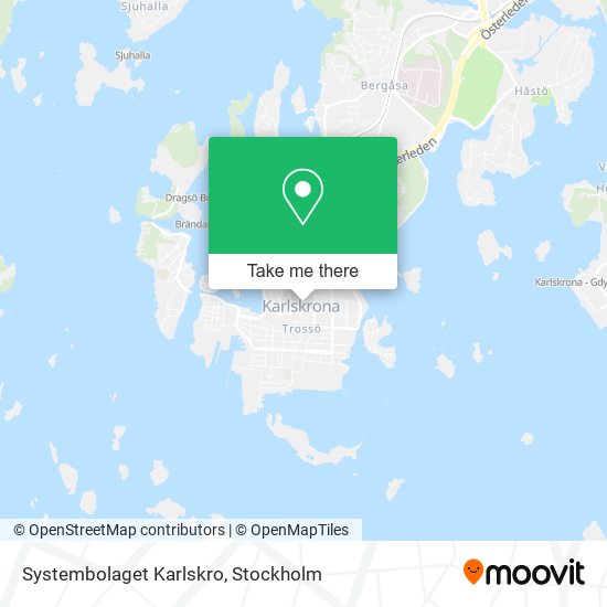 Systembolaget Karlskro map