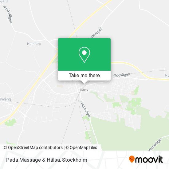 Pada Massage & Hãlsa map