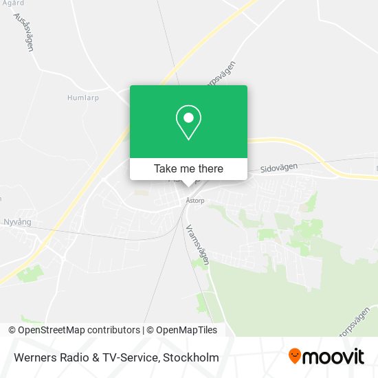 Werners Radio & TV-Service map