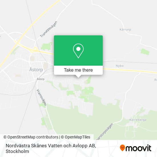 Nordvästra Skånes Vatten och Avlopp AB map