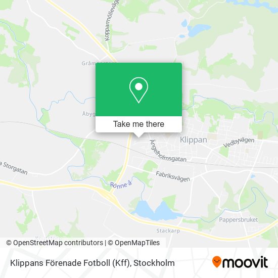 Klippans Förenade Fotboll (Kff) map