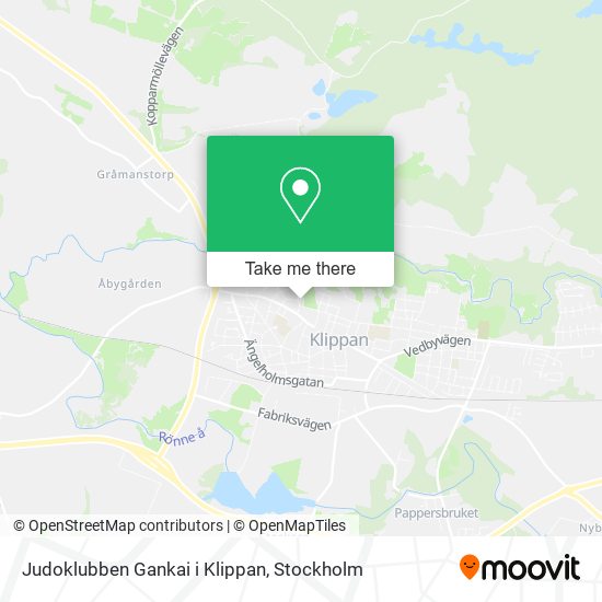 Judoklubben Gankai i Klippan map