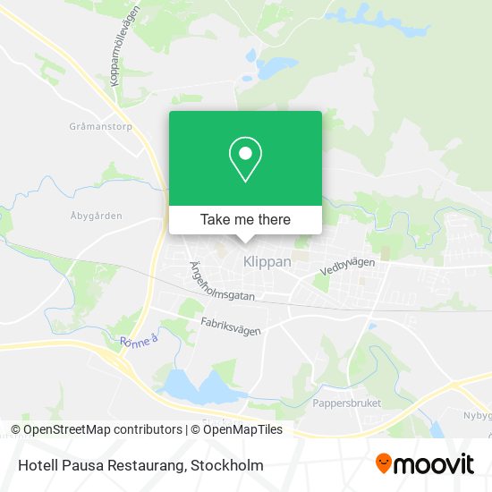 Hotell Pausa Restaurang map
