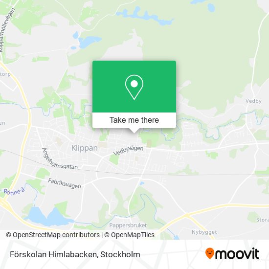 Förskolan Himlabacken map