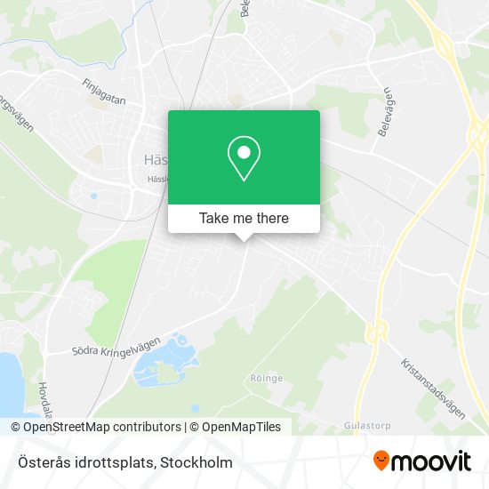 Österås idrottsplats map