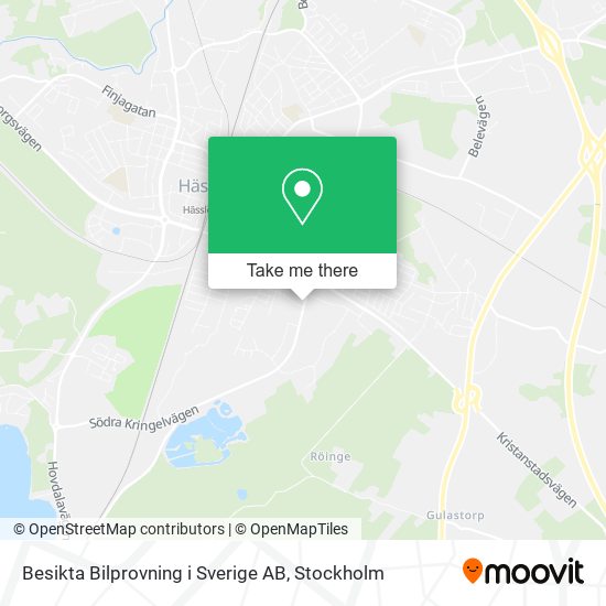 Besikta Bilprovning i Sverige AB map