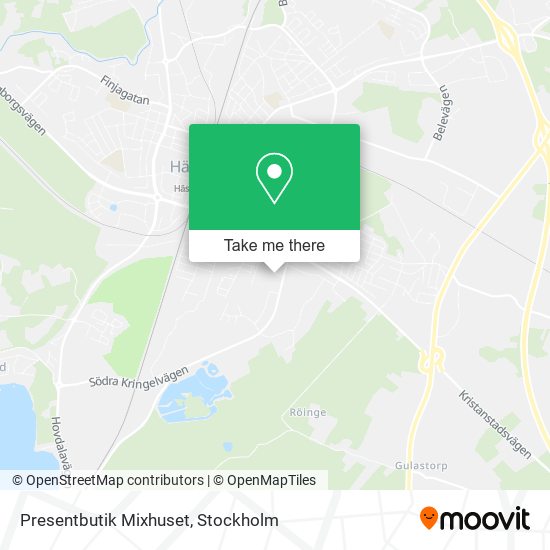Presentbutik Mixhuset map