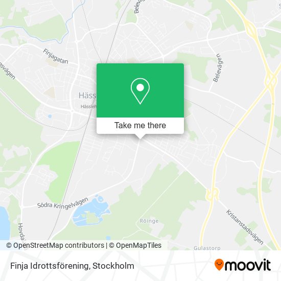 Finja Idrottsförening map