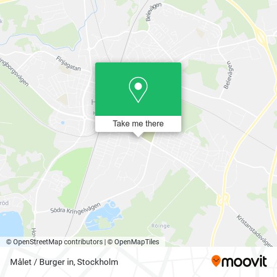 Målet / Burger in map