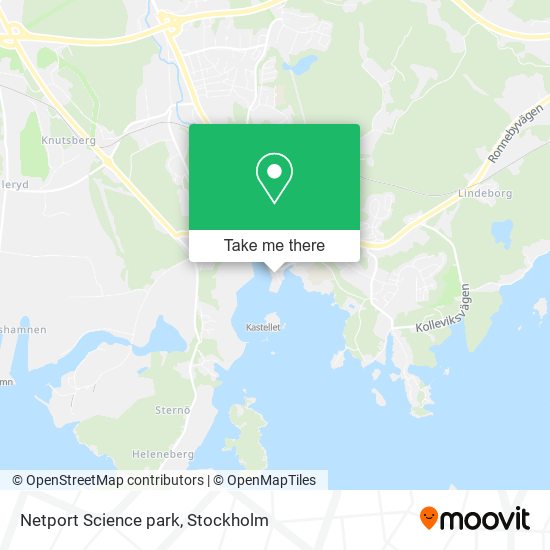 Netport Science park map