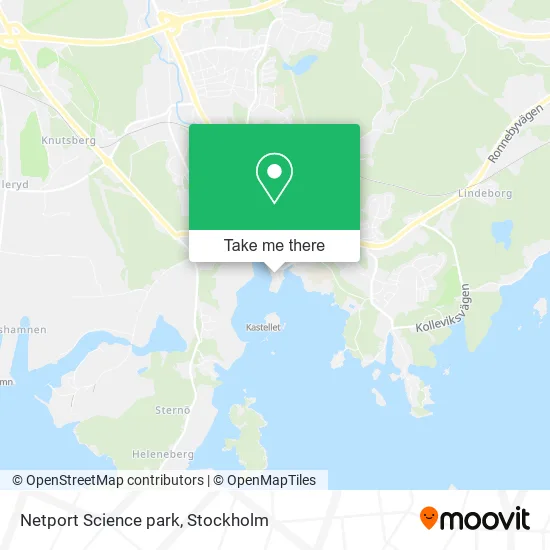 Netport Science park map