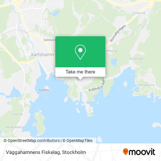 Väggahamnens Fiskelag map