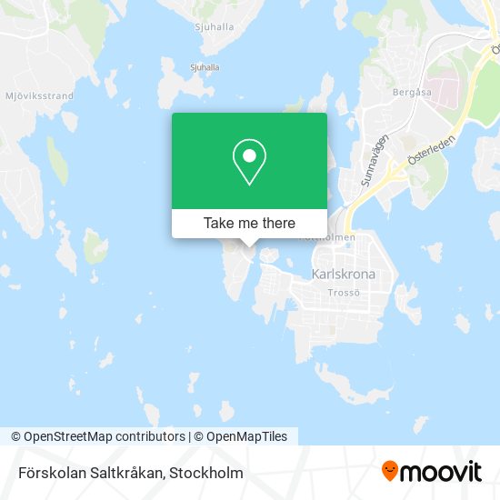 Förskolan Saltkråkan map