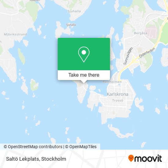 Saltö Lekplats map